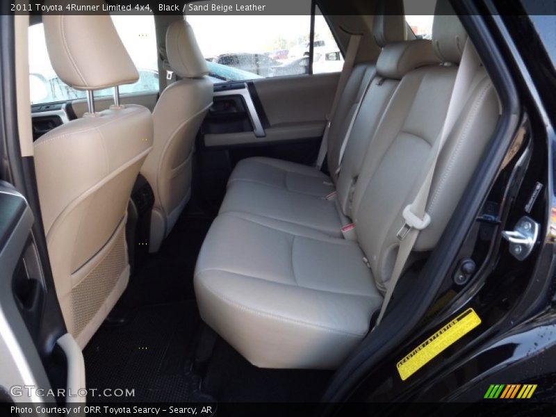 Black / Sand Beige Leather 2011 Toyota 4Runner Limited 4x4