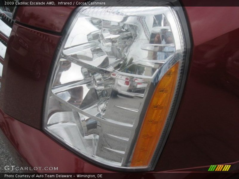 Infrared / Cocoa/Cashmere 2009 Cadillac Escalade AWD