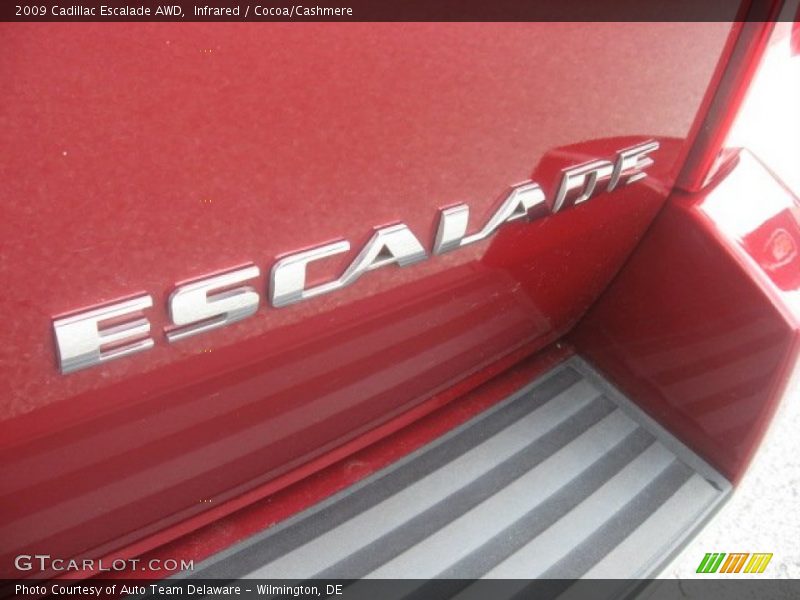 Infrared / Cocoa/Cashmere 2009 Cadillac Escalade AWD