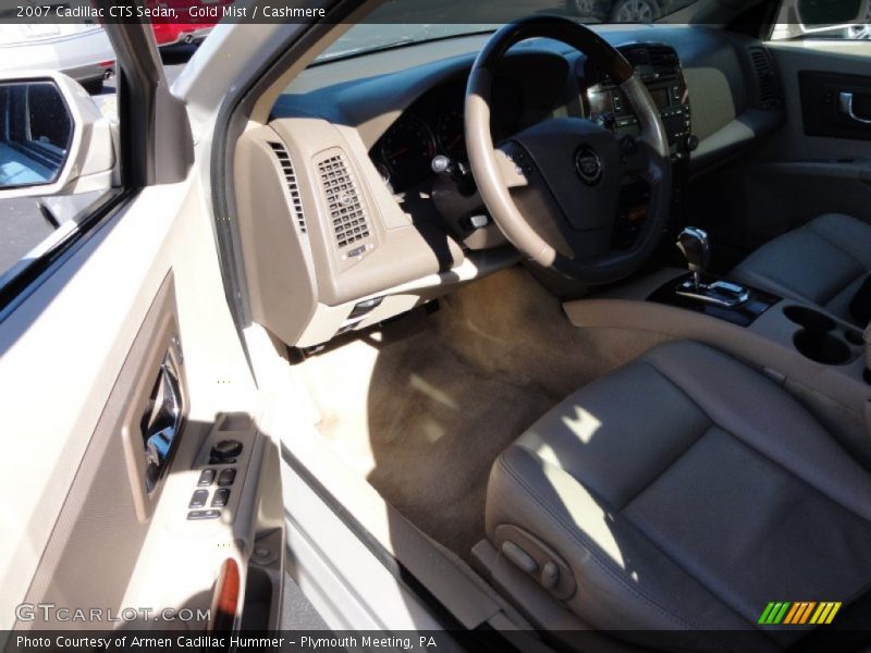 Gold Mist / Cashmere 2007 Cadillac CTS Sedan