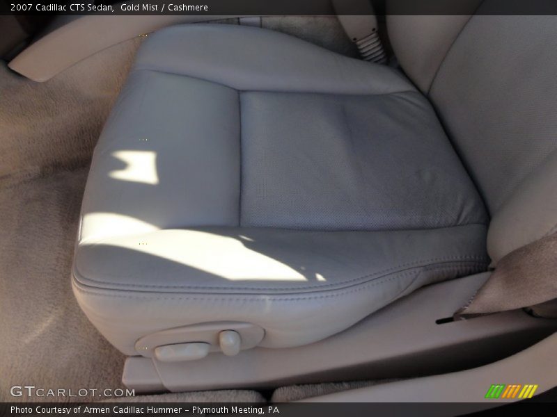 Gold Mist / Cashmere 2007 Cadillac CTS Sedan