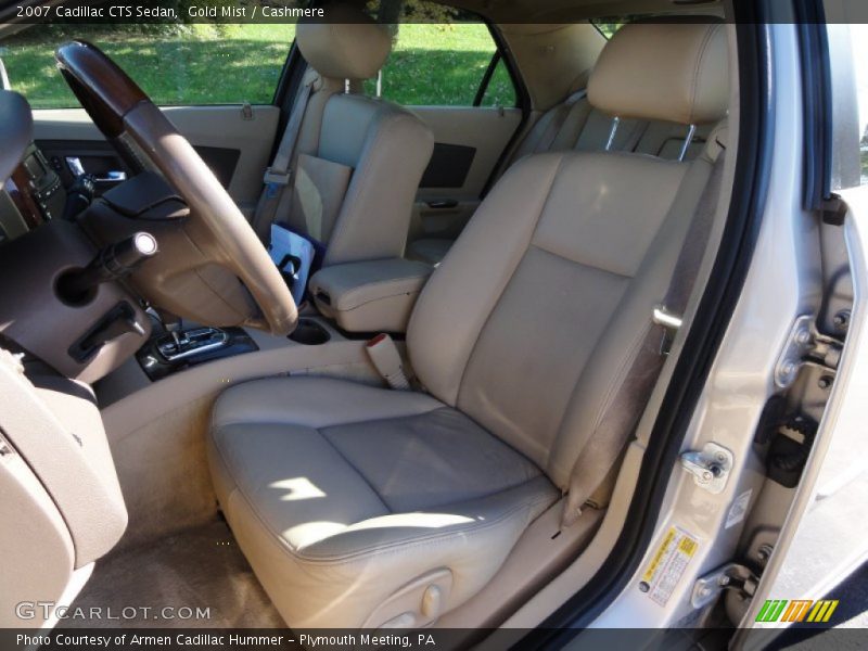 Gold Mist / Cashmere 2007 Cadillac CTS Sedan