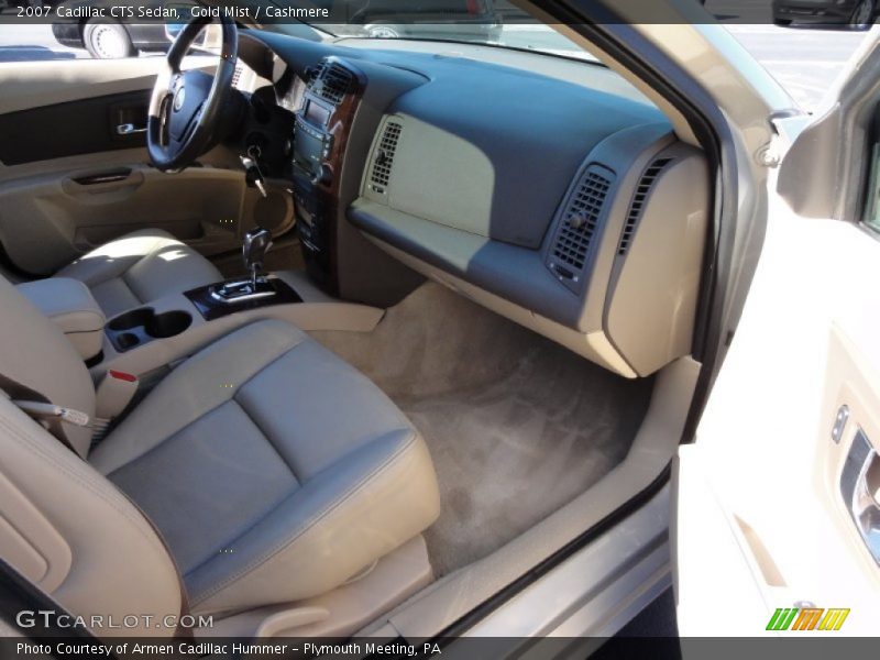Gold Mist / Cashmere 2007 Cadillac CTS Sedan