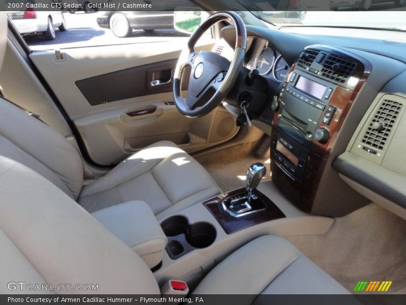 Gold Mist / Cashmere 2007 Cadillac CTS Sedan