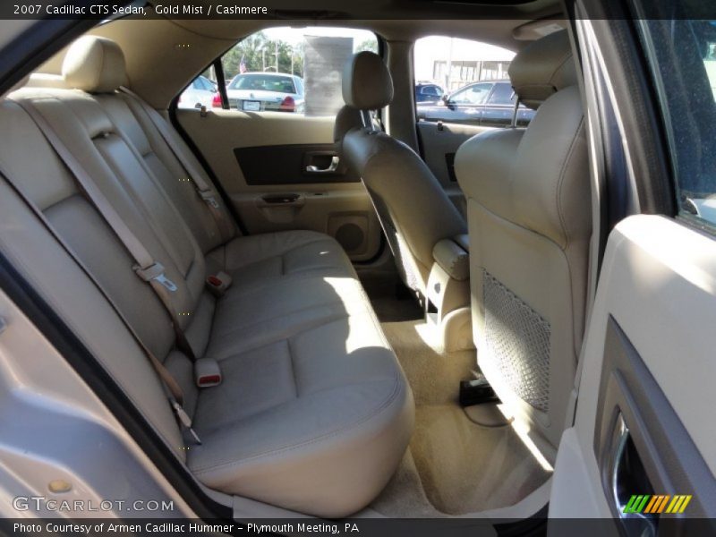 Gold Mist / Cashmere 2007 Cadillac CTS Sedan