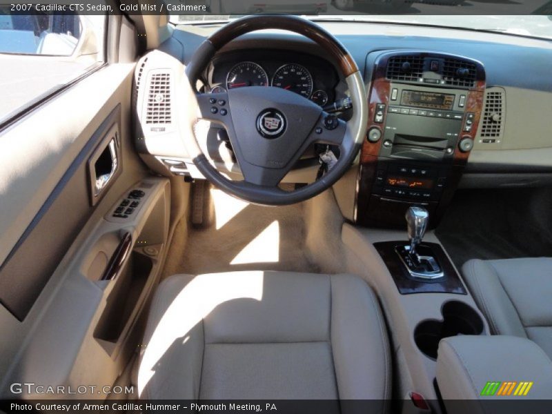 Gold Mist / Cashmere 2007 Cadillac CTS Sedan