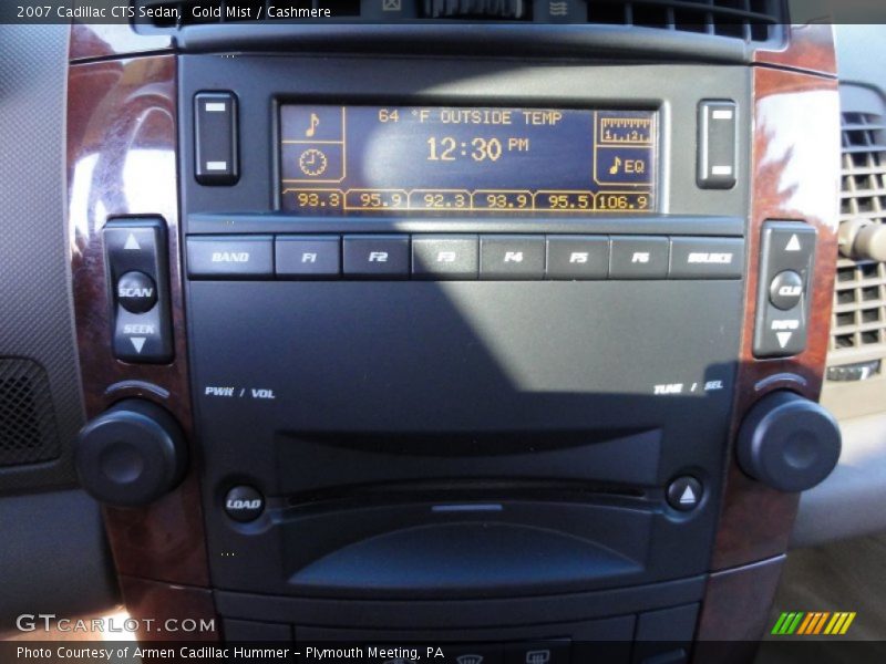 Gold Mist / Cashmere 2007 Cadillac CTS Sedan