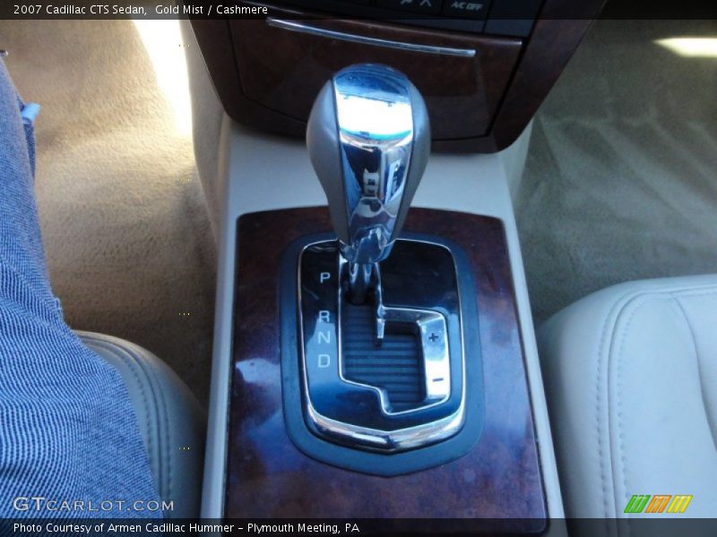 Gold Mist / Cashmere 2007 Cadillac CTS Sedan