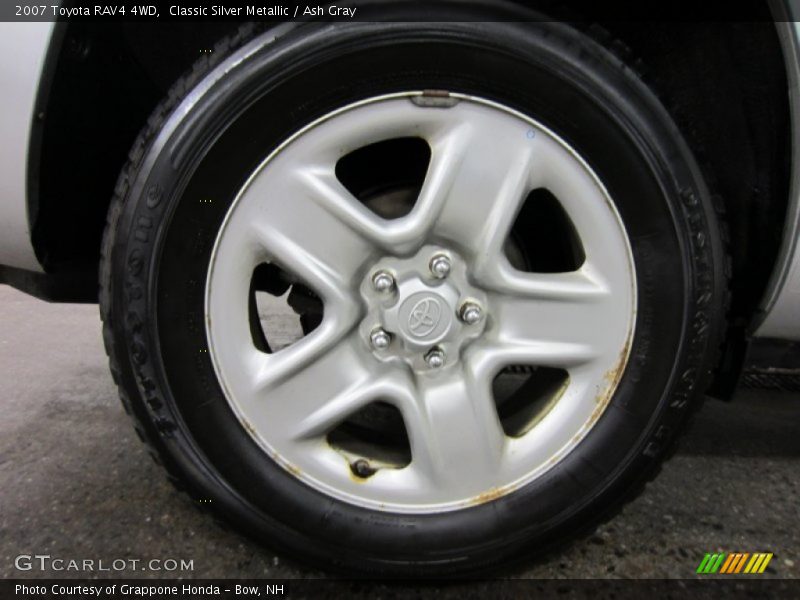 Classic Silver Metallic / Ash Gray 2007 Toyota RAV4 4WD