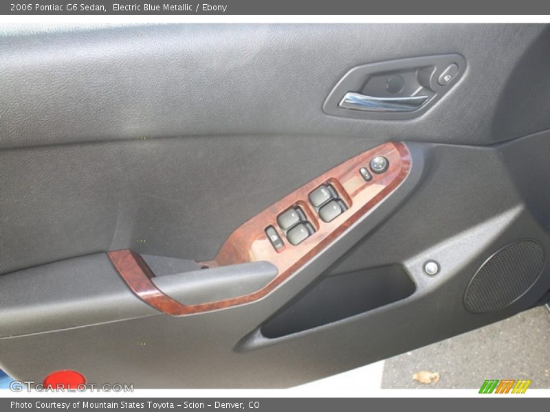 Electric Blue Metallic / Ebony 2006 Pontiac G6 Sedan