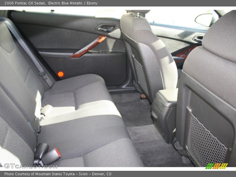 Electric Blue Metallic / Ebony 2006 Pontiac G6 Sedan