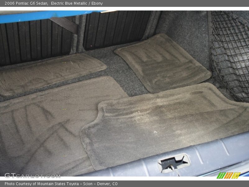 Electric Blue Metallic / Ebony 2006 Pontiac G6 Sedan