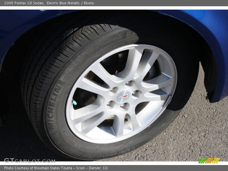 Electric Blue Metallic / Ebony 2006 Pontiac G6 Sedan