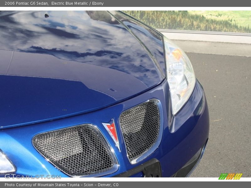 Electric Blue Metallic / Ebony 2006 Pontiac G6 Sedan