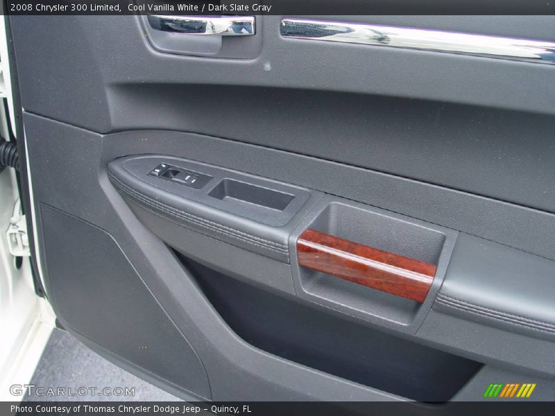 Cool Vanilla White / Dark Slate Gray 2008 Chrysler 300 Limited