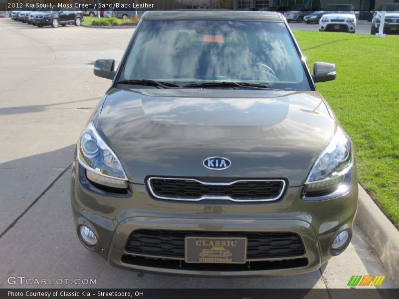 Moss Green / Sand/Black Leather 2012 Kia Soul !