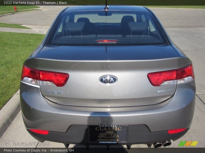 Titanium / Black 2012 Kia Forte Koup EX