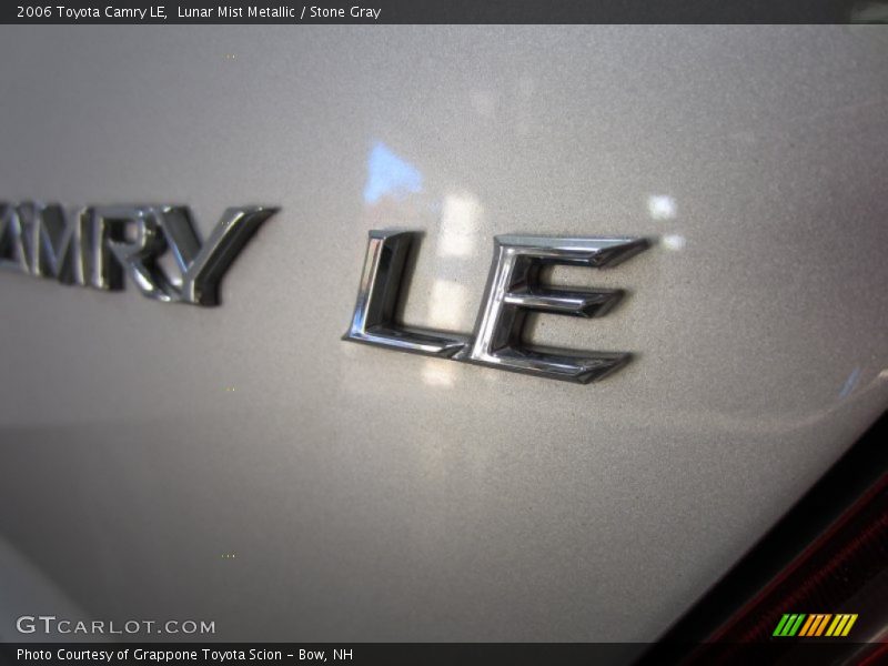 Lunar Mist Metallic / Stone Gray 2006 Toyota Camry LE