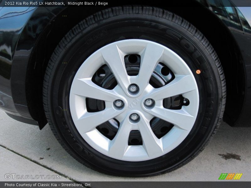  2012 Rio Rio5 LX Hatchback Wheel