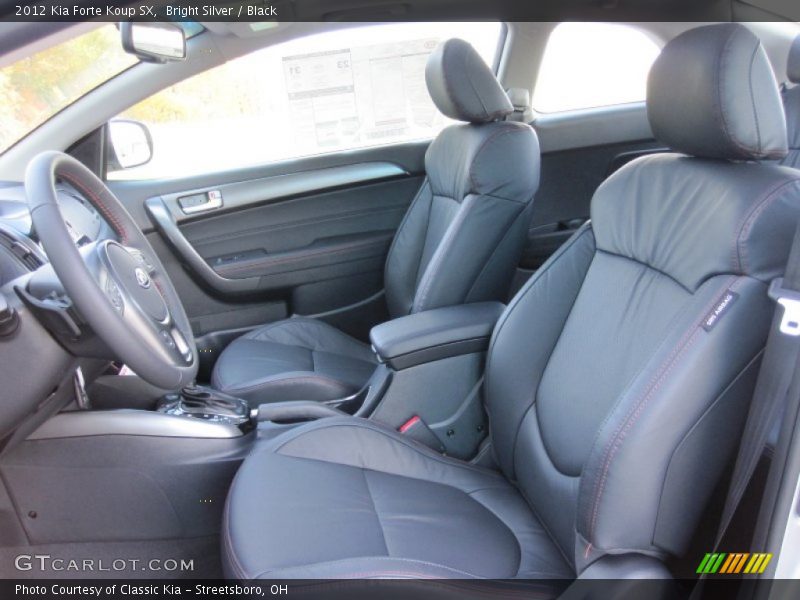  2012 Forte Koup SX Black Interior