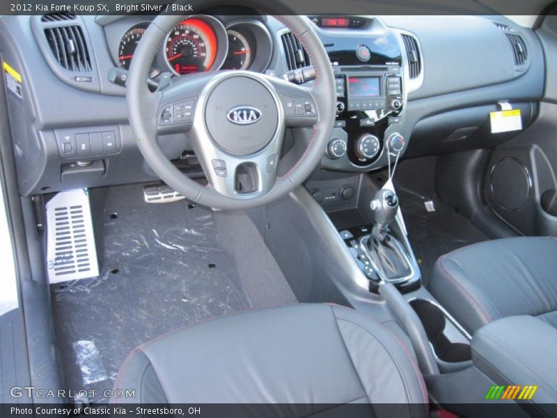 Dashboard of 2012 Forte Koup SX