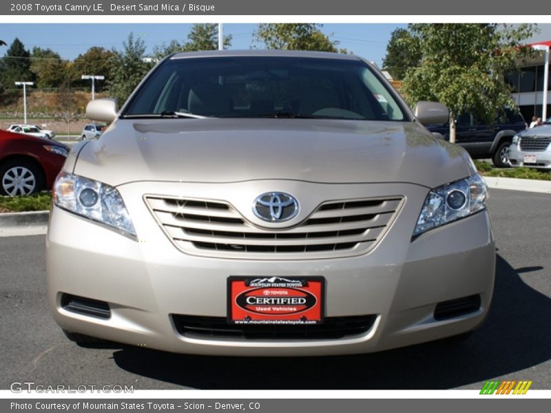 Desert Sand Mica / Bisque 2008 Toyota Camry LE