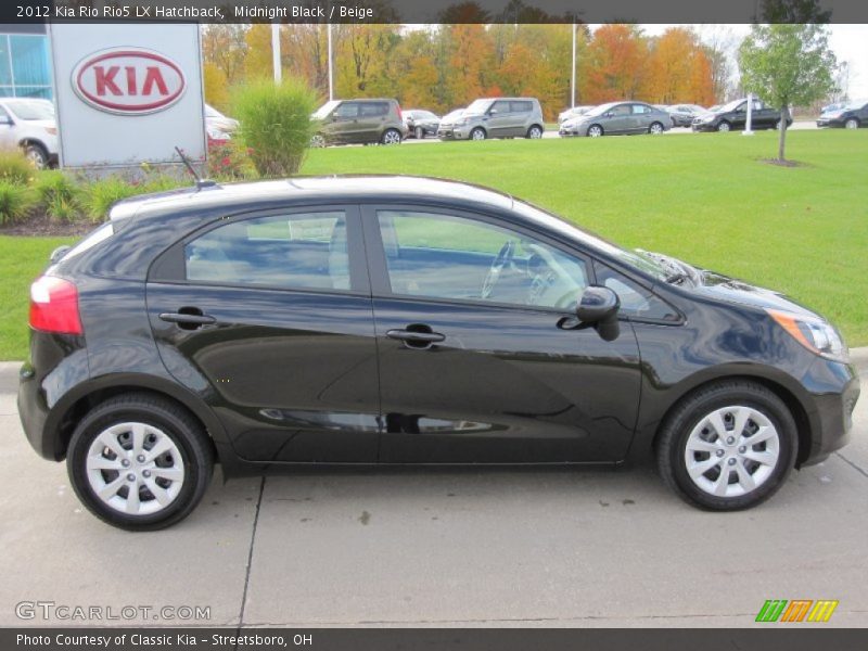  2012 Rio Rio5 LX Hatchback Midnight Black