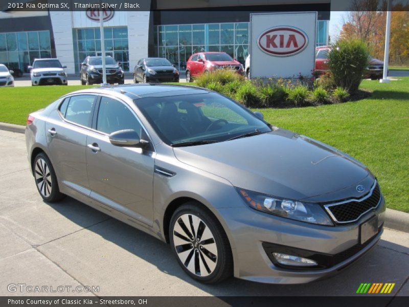  2012 Optima SX Titanium Silver