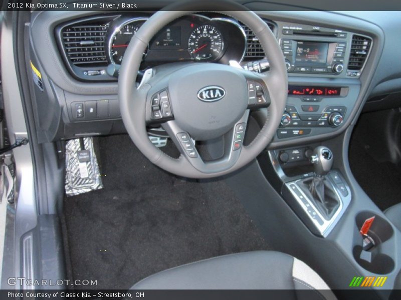 Dashboard of 2012 Optima SX