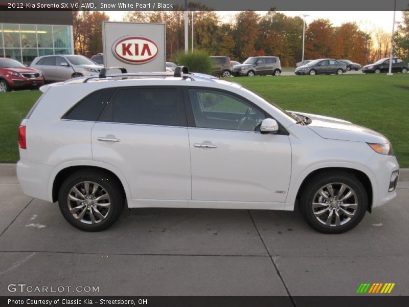  2012 Sorento SX V6 AWD Snow White Pearl