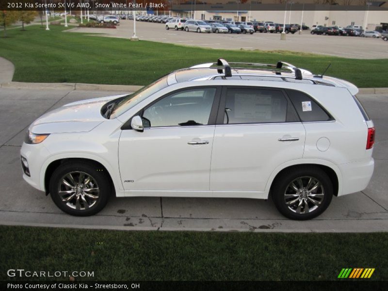  2012 Sorento SX V6 AWD Snow White Pearl