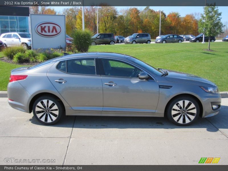  2012 Optima SX Snow White Pearl
