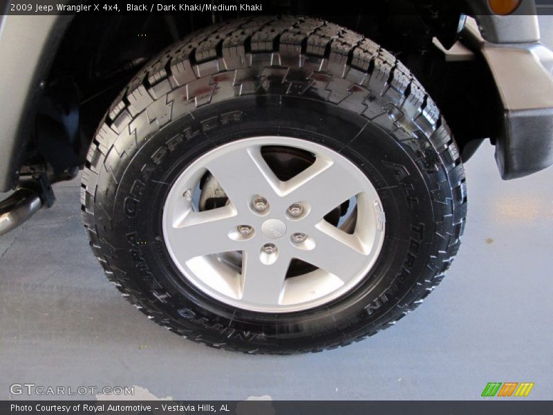  2009 Wrangler X 4x4 Wheel