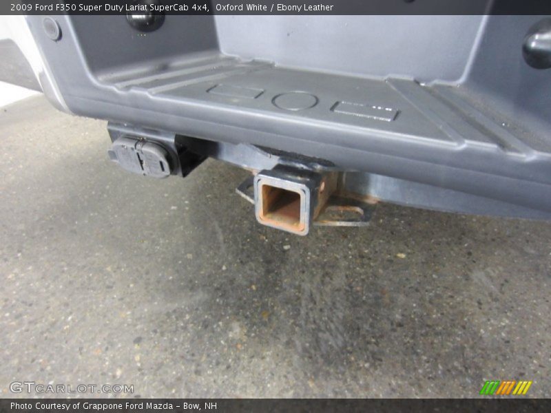 Oxford White / Ebony Leather 2009 Ford F350 Super Duty Lariat SuperCab 4x4