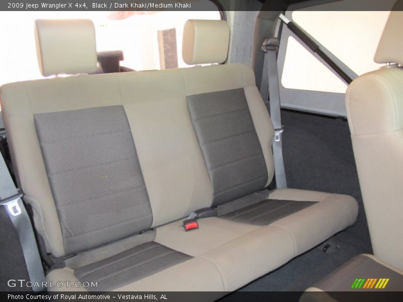  2009 Wrangler X 4x4 Dark Khaki/Medium Khaki Interior