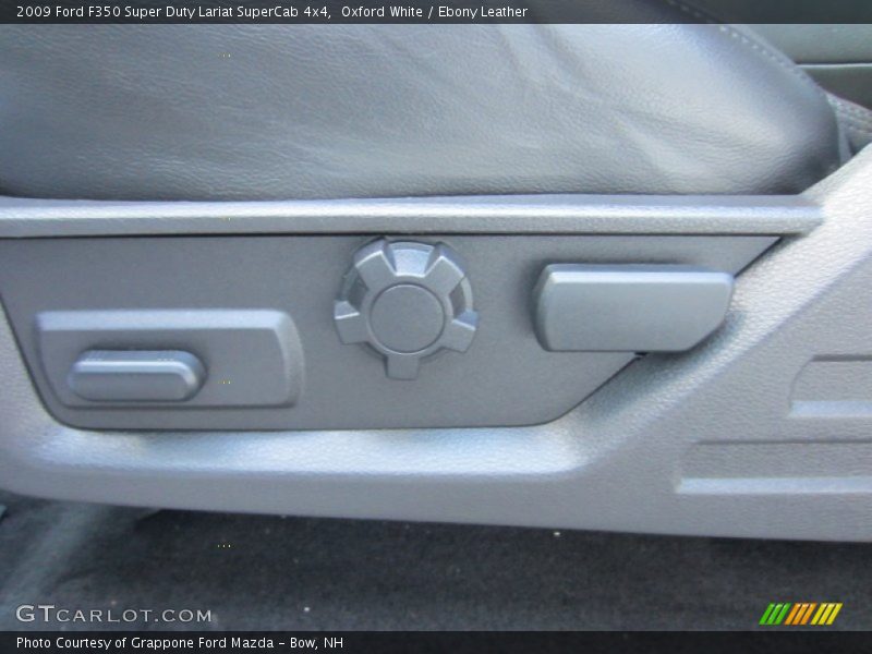 Oxford White / Ebony Leather 2009 Ford F350 Super Duty Lariat SuperCab 4x4