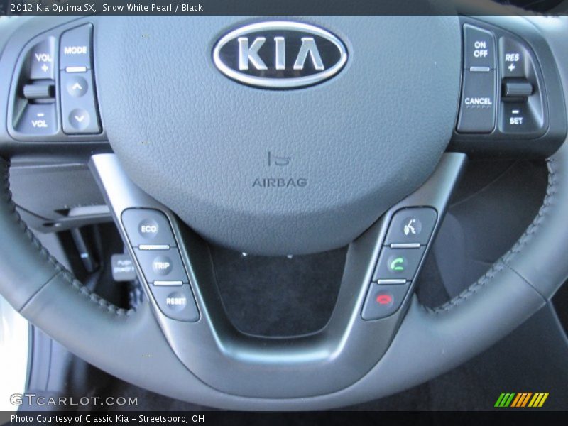  2012 Optima SX Steering Wheel