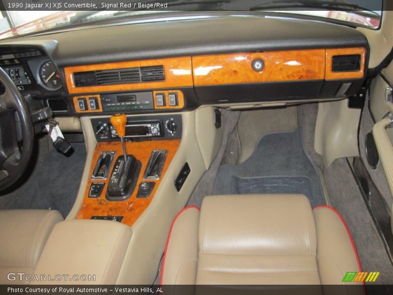 Dashboard of 1990 XJ XJS Convertible