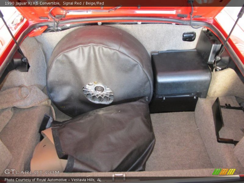  1990 XJ XJS Convertible Trunk