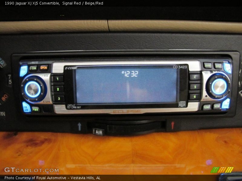 Signal Red / Beige/Red 1990 Jaguar XJ XJS Convertible