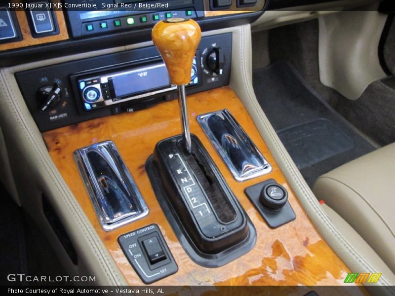  1990 XJ XJS Convertible 3 Speed Automatic Shifter