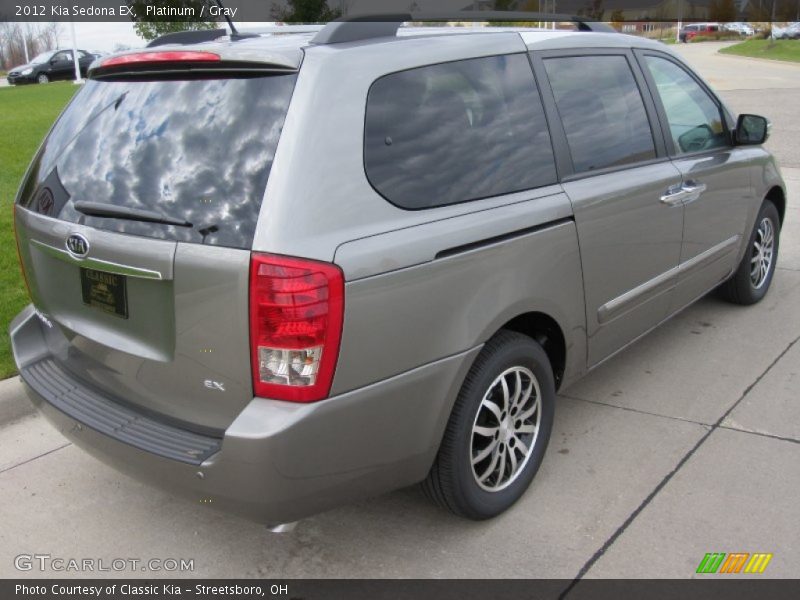 Platinum / Gray 2012 Kia Sedona EX