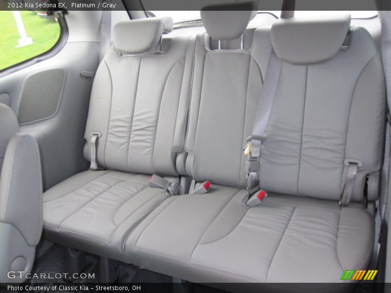  2012 Sedona EX Gray Interior