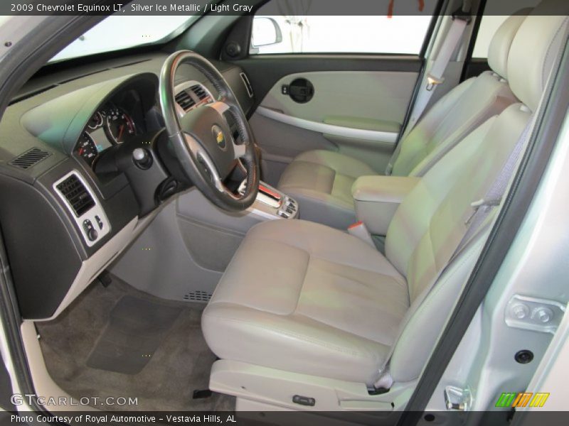  2009 Equinox LT Light Gray Interior
