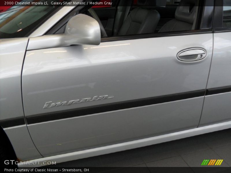 Galaxy Silver Metallic / Medium Gray 2000 Chevrolet Impala LS