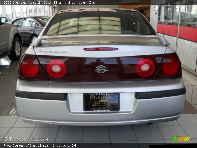 Galaxy Silver Metallic / Medium Gray 2000 Chevrolet Impala LS