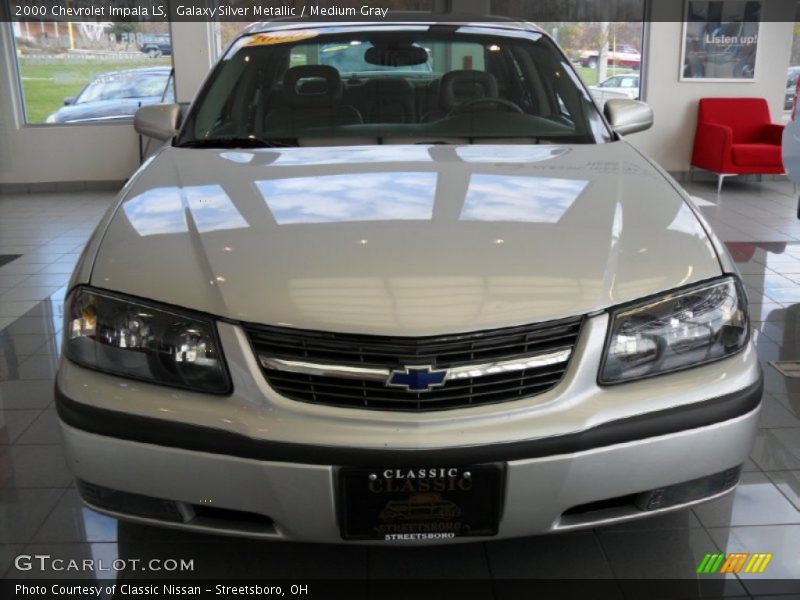 Galaxy Silver Metallic / Medium Gray 2000 Chevrolet Impala LS