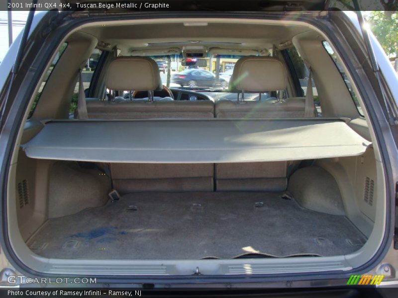 Tuscan Beige Metallic / Graphite 2001 Infiniti QX4 4x4