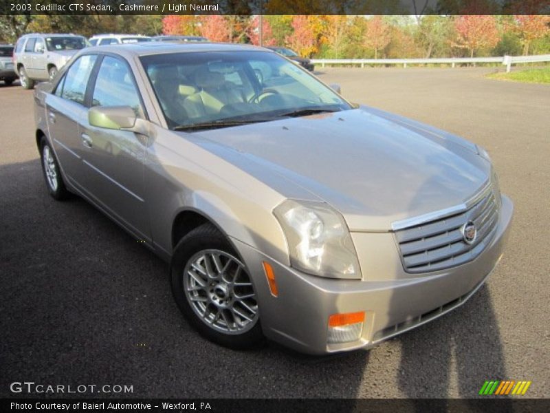 Cashmere / Light Neutral 2003 Cadillac CTS Sedan