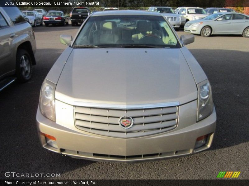 Cashmere / Light Neutral 2003 Cadillac CTS Sedan